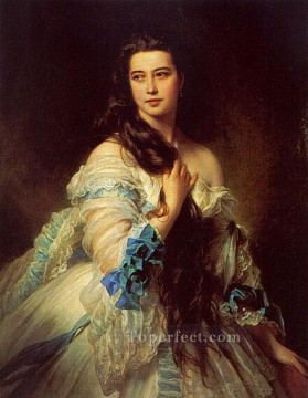 Mme RimskyKorsakov retrato de la realeza Franz Xaver Winterhalter Pinturas al óleo